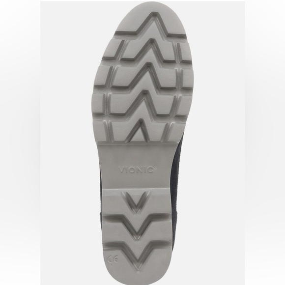 NEW Vionic Women’s Navy Blue Finley Suede Tassle Loafer 9.5 Shoes Slip On - Picture 4 of 13